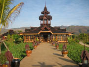 photo inle resort  hotel au lac inle, Myanmar, Birmanie