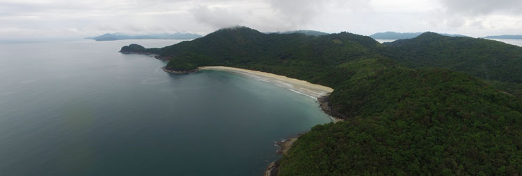 Playa aislada al sur de Dawei (pen�nsulas) 