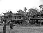 monast&egrave;re d&eacute;truit &agrave; Dedaye
