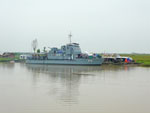 bateau de l'arm&eacute;e birmane