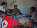 meeting avec la croix rouge &agrave; Mawgyun