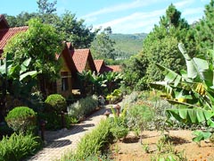 photo arri&egrave;re Inle Inn h&ocirc;tel &agrave; Pindaya au Myanmar